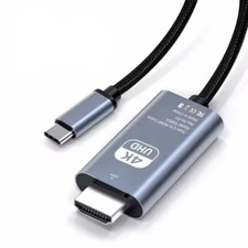 USB-C zu HDMI Kabel 4K UHD Typ C auf HDMI für Samsung Huawei Sony Xiaomi TV