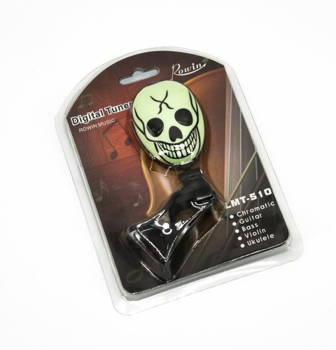 Clip tuner skull - clip-on-tuner,