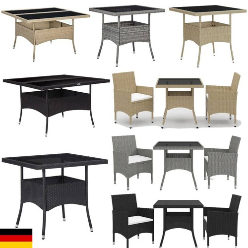 Rattan sitzgruppe tlg - sitzgruppe, 3-tlg