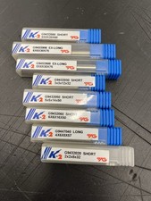 8x YG K-2 Hartmetall