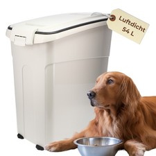 Futtertonne Luftdicht Pferd Hund Hundefutter Aufbewahrung Trocken Futter Box 54L