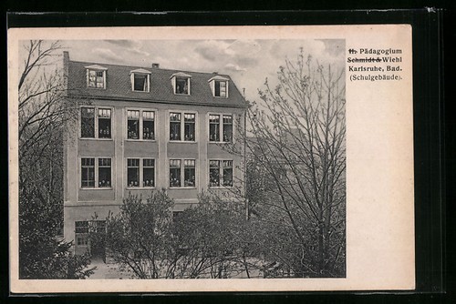 Ansichtskarte karlsruhe - ansichtskarte,