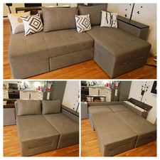 Schlafsofa mit Chaiselongue