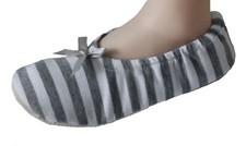 Ballerinasocken mit ledersohle - mit,