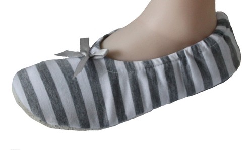 Ballerinasocken mit ledersohle - mit,