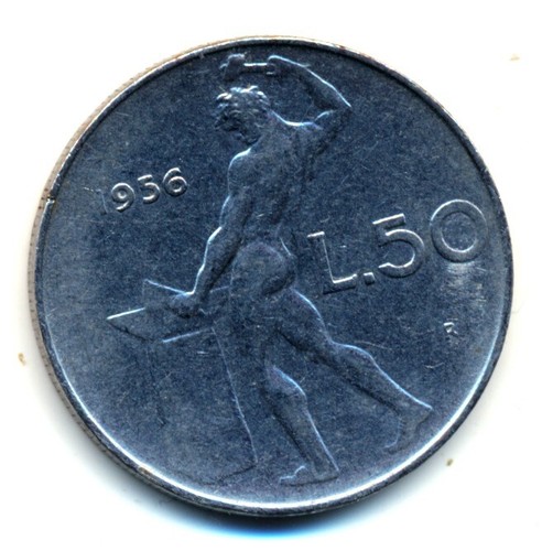 Italienische lire 1956 - 50,