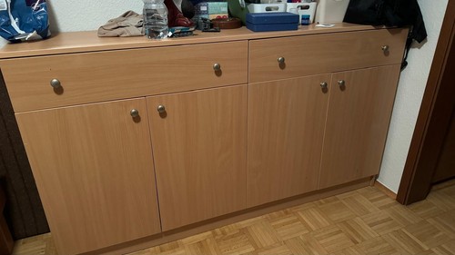 Wäschekommode hellholz