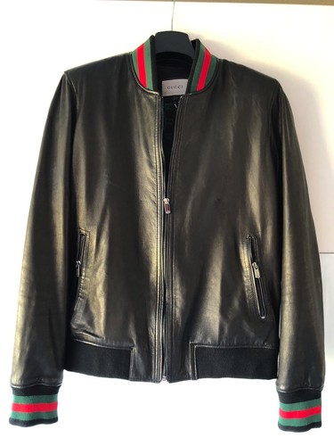 Originale gucci lederjacke - gucci,