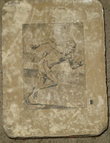 Berlin lithographie stein - lithographie, /