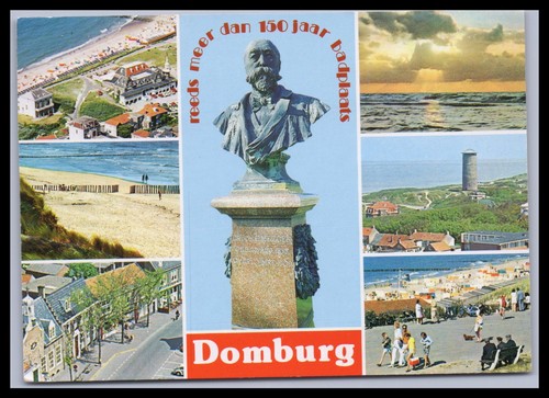 Ansichtskarte domburg - ansichtskarte,