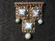 WUNDERSCHÖN ANTIK BROSCHE