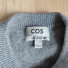 COS  Kaschmir Pullover,Cashmere Strickpullover,Weich Flauschig,Gr.L,dick warm
