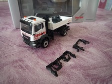 Herpa MAN TGS 2 achs Kipper mit Kran STRABAG aus Set 318730  Maßstab 1:87 in EVP