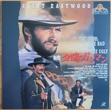 Laserdisc " THE GOOD, THE BAD