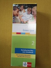 Karteikarten Box Englisch Green Line 2 Neuwertig
