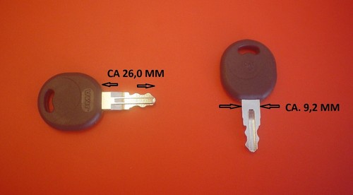 Jma cat zündschlüssel - 2x,