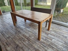 Esstisch Tisch Massivholz Eiche mit Verlängerung 180/226x 91 frisch geölt TOP!!!
