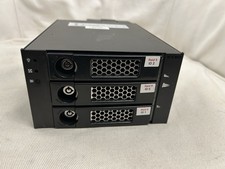 ICY BOX IB-553SSK Backplane 3x 3,5" SATA SAS Hot-Swap Lüfter Metallgehäuse