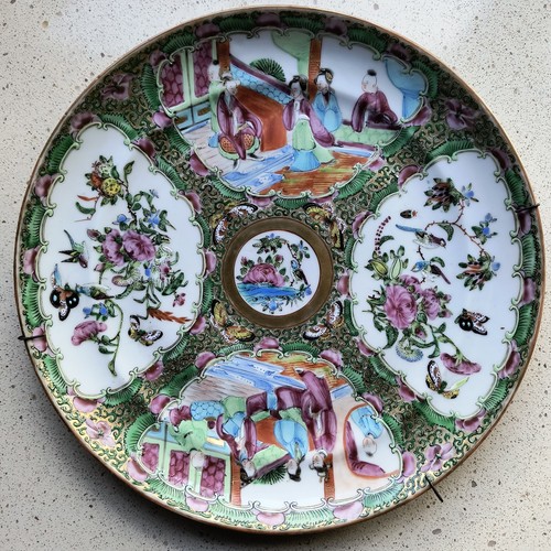 Antiker chinesischer teller - chinesischer,