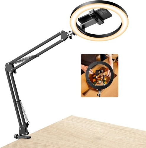 Handy stativ mit - handy, ringlicht