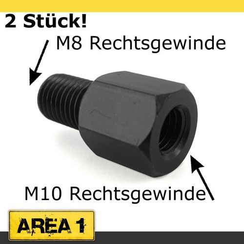 Motorroller spiegel adapter - 2x,