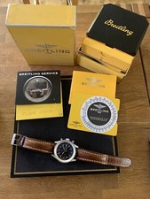 Breitling Navitimer World A24322 2008 Black Dial Full Set
