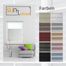 Plissee Klemmfix ohne Bohren blickdicht -  lichtdurchlässig, ohne Verdunkelung -