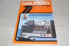 GRUNDIG TECHNISCHE INFORMATION AUSGABE 5/1977