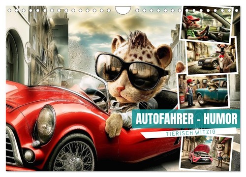 Autofahrer humor wandkalender - autofahrer-humor, (wandkalender