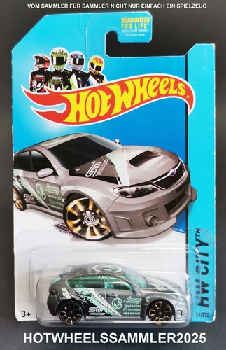 Hot wheels subaru wrx - hot, sti"