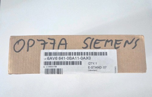 Siemens simatic op77a 6av6 - siemens,