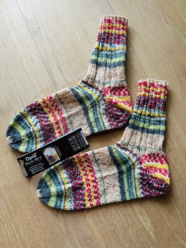 Handgestrickte socken fach - socken, 4-fach