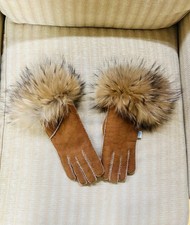 Lammfell Handschuhe Gr.L  Lammfell Mit XXL  Pelz Stulpen