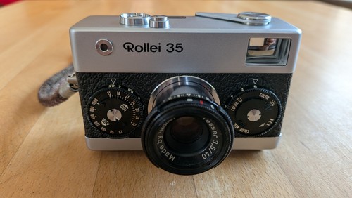 Rollei carl zeiss tessar - rollei,