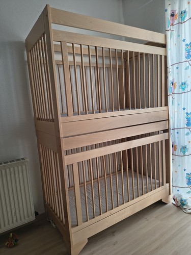 Doppel hochbett für kinder - doppel-hochbett,