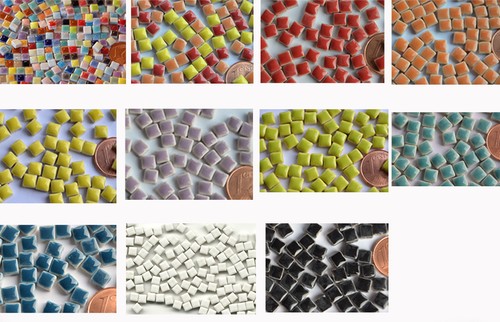 20g mini mosaiksteine 5x5mm - 20g,