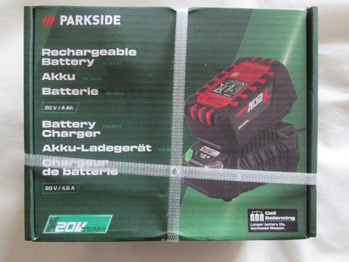 Parkside 20v 4 ah akku - ah,