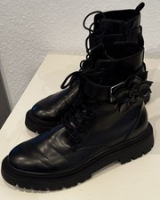 Zara Boots Gr.38/39 Schwarz