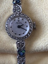 Damenuhr Delma Silber 925 mit