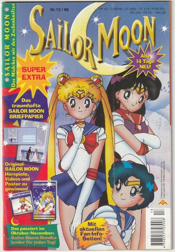 Sailor moon 1998 - moon, #13/1998