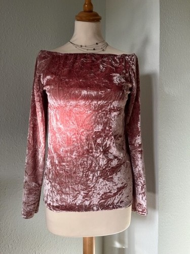 Neuwertiges blusenshirt samt - blusenshirt,