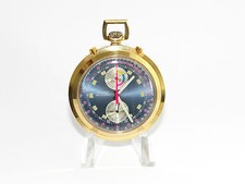 Aero Neuchatel,Chronograph,Doctor,Valjoux 7733,Glasboden,Taschenuhr,Pocket Watch