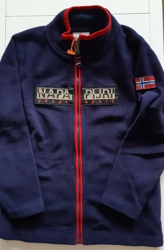 Napapijri jungen fleece blau - napapijri,