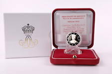 Monaco 2 Euro 2022  Prince Albert I of Monaco  in OVP Etui und Schuber  Proof