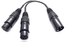 XLR-Splitt-Y-Kabel Verteiler