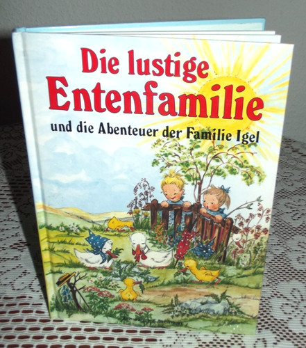 Die lustige entenfamilie - lustige,