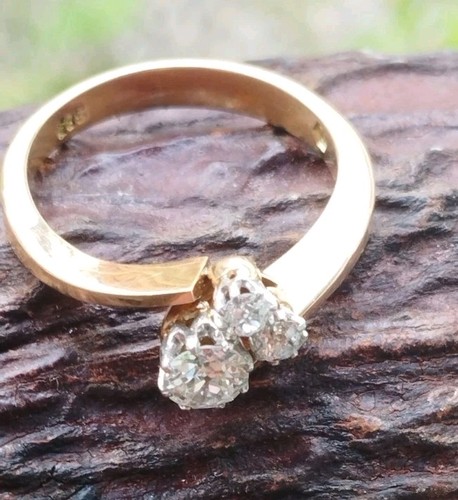 Alt schiff diamant - alt, ring