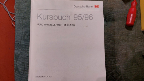 Kursbuch winter 1995 - kursbuch, 1995/96