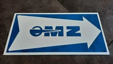 DDR MZ SCHILD WERBESCHILD
