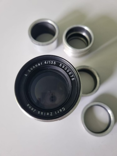 Carl zeiss jena sonnar - carl, 4/135mm